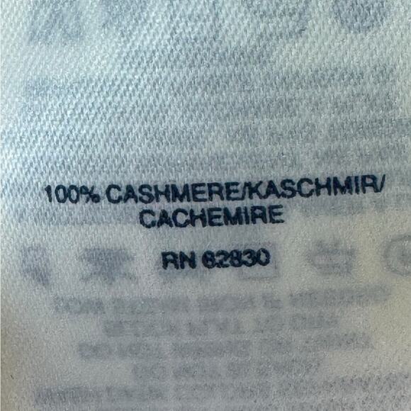 LANDS’ END Classic CASHMERE Burgundy Women's crew neck sweater Size XS - Picture 8 of 14